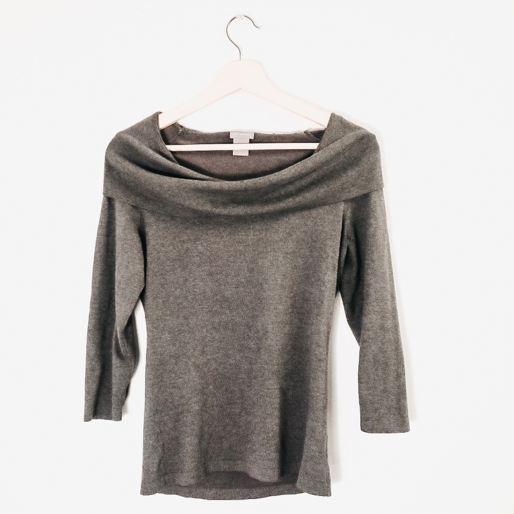 Ann Taylor Silk Cotton Top Women's M Like New